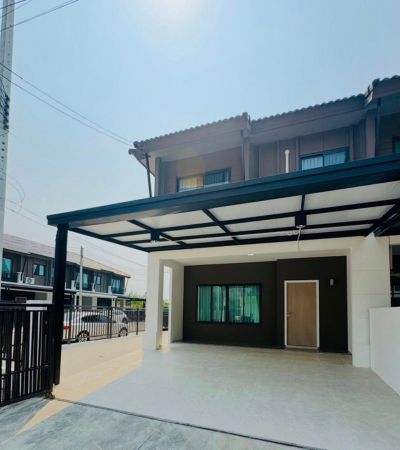พฤกษาวิลล์ 120 สนามบิน ทำเลแม่เหียะ ทาวน์โฮมสร้างใหม่ หลังใหญ่ แปลงหัวมุม เลี้ยงน้องหมาตัวเล็กได้