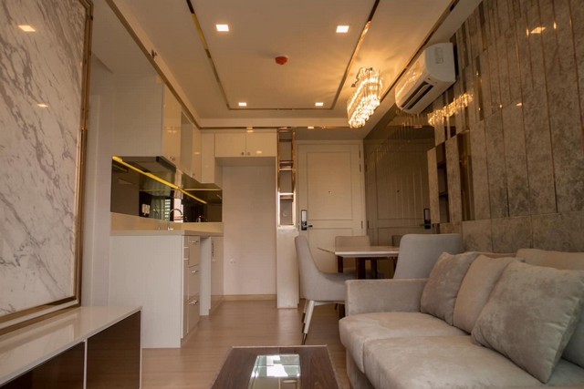 ขาย/เช่าคอนโดหรู KnightsBridge SkyCity (ไนท์บริดจ์ สกายซิตี้ – สะพานใหม่) ห้องมุม 2ห้องนอน 2น้องน้ำ 48 ตร.ม ชั้น8 ห้องตกแต่งสวยพร้อมอยู่