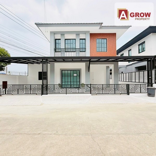 หมู่บ้านพร้อมพัฒน์ 1 ถนนปัญญาเนเชอรัลปาร์ค บ้านสวย รีโนเวทใหม่ เฟอร์นิเจอร์ครบ พร้อมอยู่