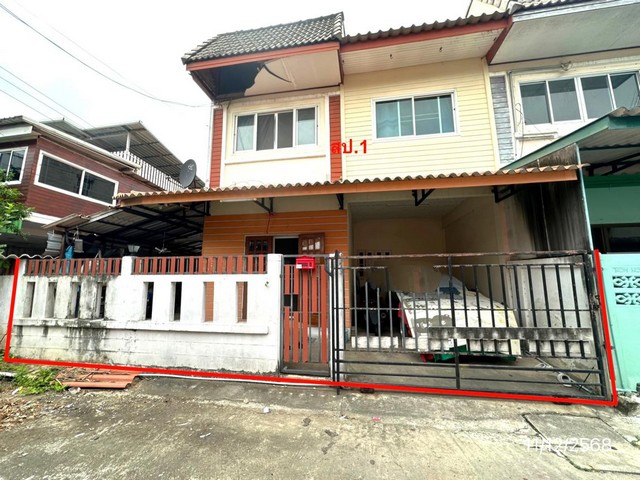 ขายทาวน์โฮม บ้านสวนกล้วยไม้ ถนน พุทธบูชา ทุ่งครุ กรุงเทพ