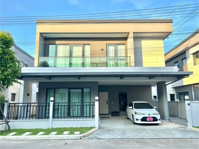 รหัสC7145 ให้เช่าบ้านเดี่ยว 2ชั้น โครงการเซนโทร ดอนเมือง แจ้งวัฒนะ เลียบคลองปะปา บ้านสวยพร้อมอยู่