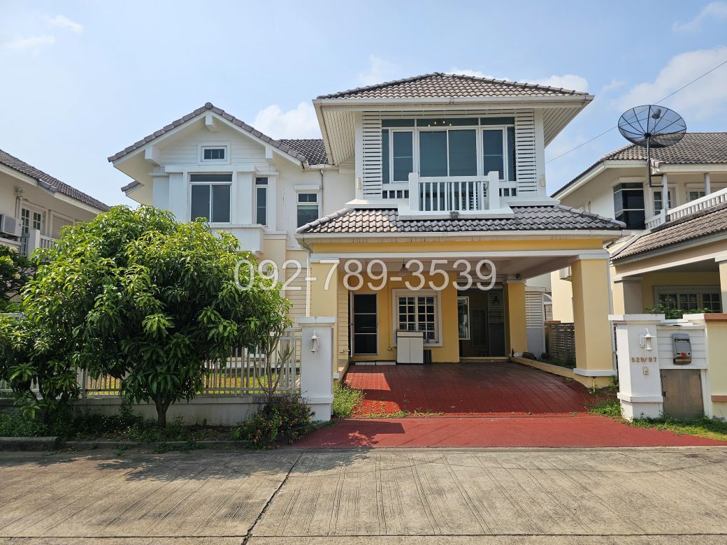 ให้เช่าบ้านเดี่ยว หมู่บ้านอารียา บุษบา หัวหมาก ลาดพร้าว130 ใกล้รถไฟฟ้าสายสีเหลือง