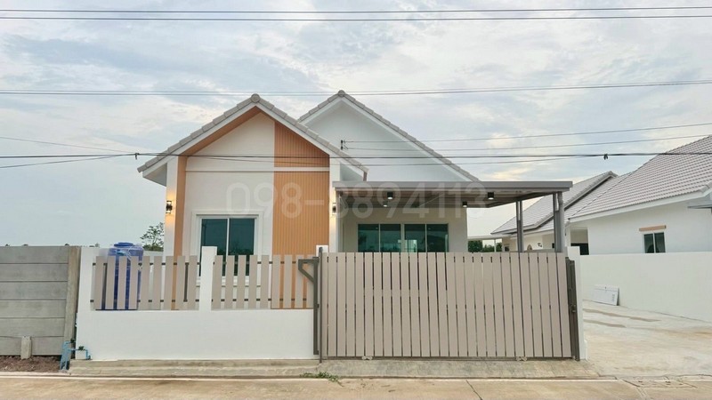 ขายบ้านเดี่ยว มือหนึ่ง ชั้นเดียว 2 หลัง มบ.ศิวลักษม์กรีนวิลล์ คลองหลวง ขนาด 39.3 และ 40 ตรว 3นอน 2น้ำ ต่อเติมครบ พร้อมเข้าอยู่