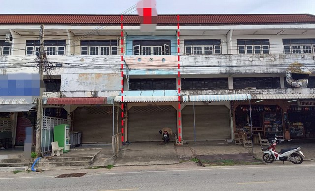 ขายอาคารพาณิชย์ ถนนศรีสวัสดิ์ดำเนิน อำเภอเมืองมหาสารคาม มหาสารคาม