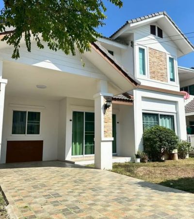 บ้านในโครงการ สวยตรงปก ใกล้ตลาดอุ๊ยทา แยกหลุยส์ พร้อมเฟอร์นิเจอร์และของตกแต่งตามภาพ