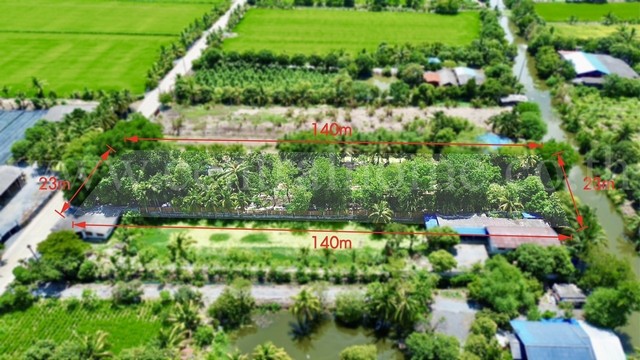 ที่ดิน 2 ไร่ พร้อมสิ่งปลูกสร้าง ไทรน้อย - นนทบุรี ขุนศรี