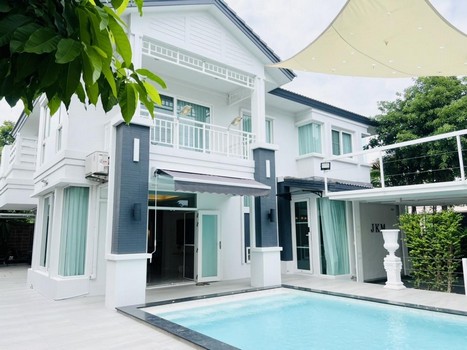 HR 9978 ให้เช่าบ้านเดี่ยว 6ห้องนอน รามอินทรา สายไหม ใกล้แฟชั่นไอส์แลนด์ พร้อมสระว่ายน้ำส่วนตัว