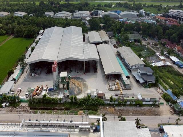 BR 1823 ให้เช่าโรงงานเนื้อที่ 17 ไร่ ลำลูกกาคลอง 9 ปทุมธานี โรงงานพรีคาสท์ พร้อมเครื่องจักร มีใบ รง.