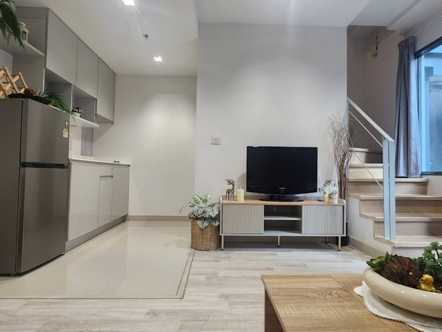 ขายคอนโด IDEO Mobi พระราม 9 ห้อง Duplex 2 ชั้น วิวสวน ห้องใหม่ ไม่เคยเข้าอยู่