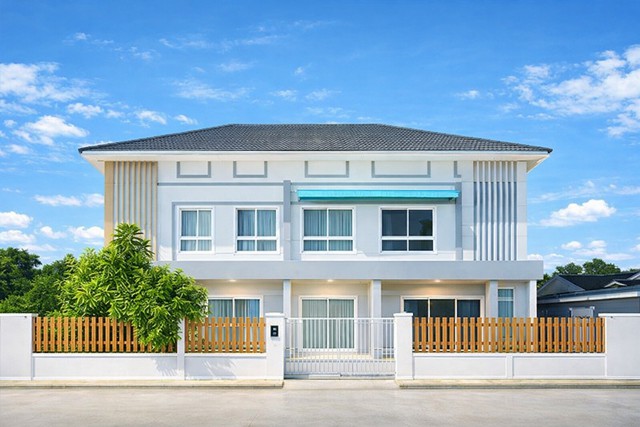 ใกล้โลตัส บ้านคลองสวน 800 เมตร บ้านแฝด 2 ชั้น ประชาอุทิศ 90 35ตร.ว. 140ตร.ม. 3นอน 2 น้ำ ฟังก์ชันครบพร้อมอยู่