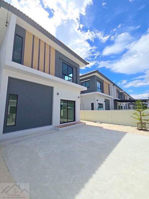ให้เช่าบ้านเดี่ยว 2 ชั้นหลังใหม่ 150 ตรม. 3 ห้องนอน โครงการ ซีพีเอ็น นิน วงแหวน-ลำลูกกาคลอง6 (CPN Ninn ) ใกล้ตลาดชัชวาล