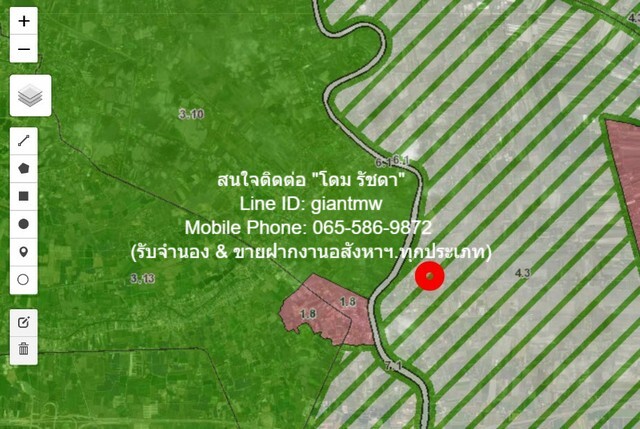 ที่ดิน ขายที่ดินเปล่า พร้อมพืชสวนทางการเกษตร อ.นครชัยศรี จ.นครปฐม พ.ท. 3800 ตรว. 23000000 THB HOT DEAL! นครปฐม