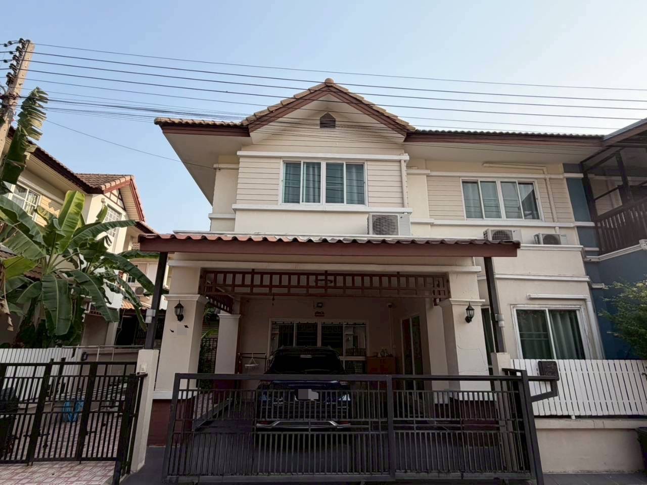 บ้านแฝด 2 ชั้น ทำเลศักยภาพ ใกล้ ม.รังสิต และสนามบินดอนเมือง
