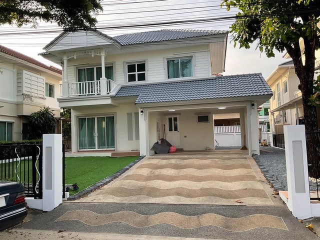 ให้เช่าบ้านเดี่ยว ตกเเต่งใหม่ 3 ห้องนอน 3 ห้องน้ำ 1ห้องรับเเขก 1 ครัว บ้าน Perfect Place ราชพฤกษ์-พระราม 5