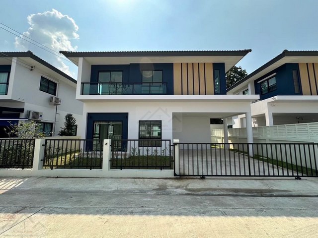 ให้เช่าบ้านเดี่ยว 2 ชั้นหลังใหม่ 150 ตรม. 3 ห้องนอน โครงการ ซีพีเอ็น นิน วงแหวน-ลำลูกกาคลอง6 (CPN Ninn ) ใกล้ตลาดชัชวาล