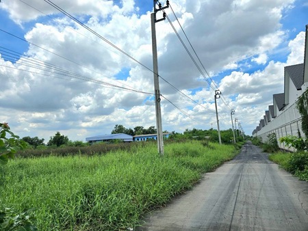 ขาย ที่ดิน 2 ไร่ 10 ตรว. ซอยกาญจนาภิเษก 4 เขตสายไหม เหมาะสำหรับทำบ้าน ออฟฟิศ ใกล้แฟชั่นไอซ์แลนด์