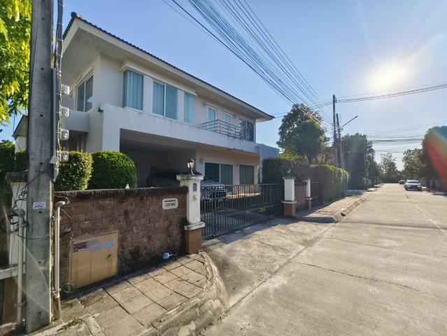 บ้านเดี่ยวหรู หลังมุม พื้นที่ใหญ่ ในโครงการคุณภาพจาก Q House โครงการวรารมย์ เจริญเมือง – สันกำแพง