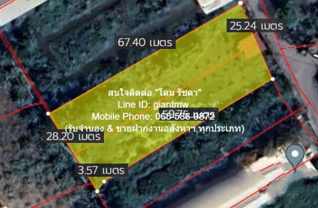 DSL-295 ขาย ที่ดิน ที่ดินซอยแย้มผกา 2 (บางบอน 4) 1 ไร่ 437 ตร.วา 11000000 บาท กรุงเทพ หนองแขม ใกล้กับ โรงเรียนสารสาสน์วิเทศบางบอน 99 (2.4 กม.)