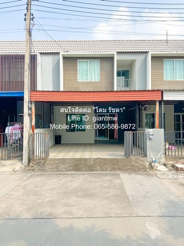AHB-021 ขาย ทาวน์เฮ้าส์ ขายทาวน์โฮม 2 ชั้นสไตล์โมเดิร์นพร้อมอยู่ รังสิต-คลอง 4 20.7 ตร.ว. 3 น. 2 น้ำ 1 จอดรถ ราคา 1,740,700 บาท ห้องนอน 3 ห้อง ห้องน้ำ 2 ห้อง 1740700 บาท