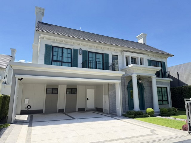 ให้เช่าบ้านเดี่ยวสุดหรู Ultra-Luxury 4 ห้องนอน ณรินสิริ พระราม 9 - กรุงเทพกรีฑา บ้านใหม่หรูวิวทะเลสาบ ใกล้ Little Walk กรุงเทพกรีฑา