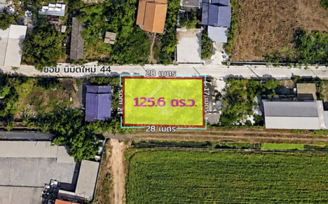 BHL1277 ที่ดินเปล่า ถนน นิมิตรใหม่ คลองสามวา กรุงเทพ