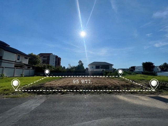 ขายที่ดินเปล่า 95.6 ตรว. ซอยแจ้งวัฒนะ 24 ปากเกร็ด นนทบุรี ทำเลดี ใกล้เซ็นทรัลแจ้งวัฒนะ