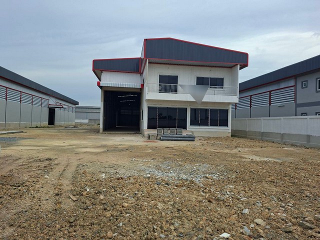 ขาย/ให้เช่าโรงงานเนื้อที่ทั้งหมด 1 ไร่ 2 งาน ผังชมพู ขอรง.4 ได้ บ้านเกาะ สมุทรสาคร