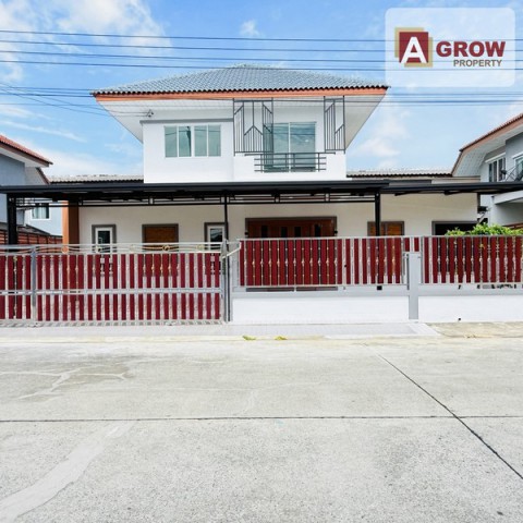 หมู่บ้านเพ็ญศิริ 4 เลียบวารี 25/1 บ้านสวย ทำเลดี รีโนเวทใหม่ทั้งหลัง ตกแต่งครบ พร้อมเข้าอยู่