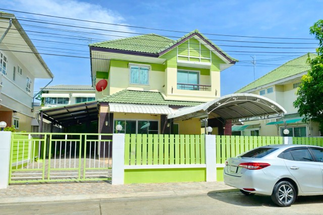 บ้านเดี่ยว 2 ชั้น 3 นอน 2 น้ำ เนื้อที่ 57 ตร.ว 230 ตร.ม.ทำเลติดถนนราชพฤกษ์ ใกล้เพียวเพลส ราชพฤกษ์ 300 ม.บรรยากาศเงียบสงบ เหมาะอยู่อาศัย
