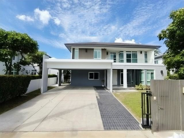 ขาย/ให้เช่า มัณฑนา เวสเกต บ้านติดถนนหลัก อยู่หน้าทะเลสาบส่วนกลาง บ้านสวยพร้อมอยู่ 117 ตร.ว