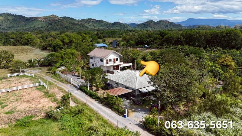 ขายบ้านสวน 1 ไร่ 56 ตรว. ต.เขาพระ อ.เมืองนครนายก เข้าซอยจากถนนสุวรรณศรซอย 6 ประมาณ 450 เมตร