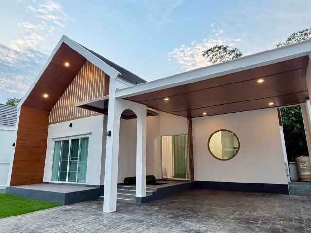 บ้านใหม่ โซนสารภี ท่าวังตาล ติดถนนวงแหวนรอบ 3 เชียงใหม่ เฟอร์นิเจอร์และเครื่องใช้ไฟฟ้าครบ