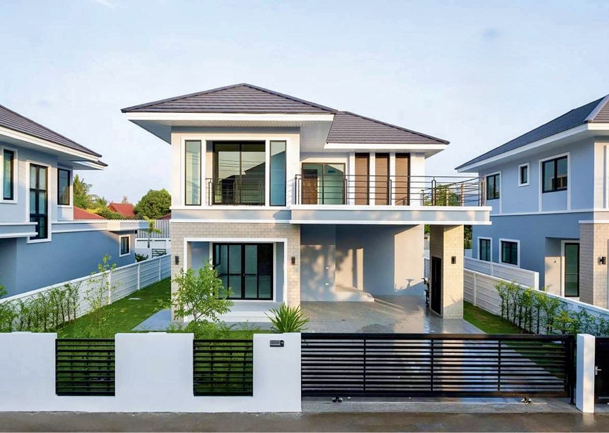 บ้านหรูสไตล์ญี่ปุ่น พร้อมเฟอร์นิเจอร์ ใจกลางร้อยเอ็ด ถนนร้อยเอ็ด–วาปีปทุม