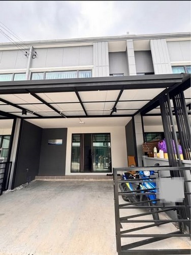 svs346 ให้เช่า ทาวน์โฮม 2 ชั้น พร้อมอยู่ หมู่บ้านพลีโน่ศรีนครินทร์ - เทพารักษ์ เดินทางสะดวก