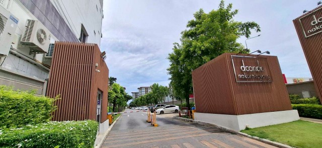 ดี คอนโด นครระยอง ขนาด 29.95 ตรม. แต่งครบ ติดถนนสุขุมวิท ใกล้ห้างแหลมทอง และแยก PMY เนินพระ อำเภอเมืองระยอง จังหวัดระยอง