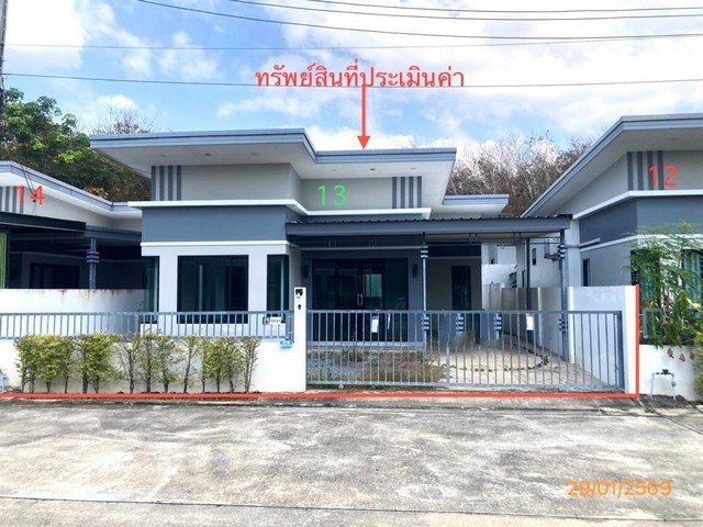 ขายบ้านเดี่ยวสุราษฎร์ธานี อำเภอเวียงสระ ถนน สายบ้านลำแพนใหญ่