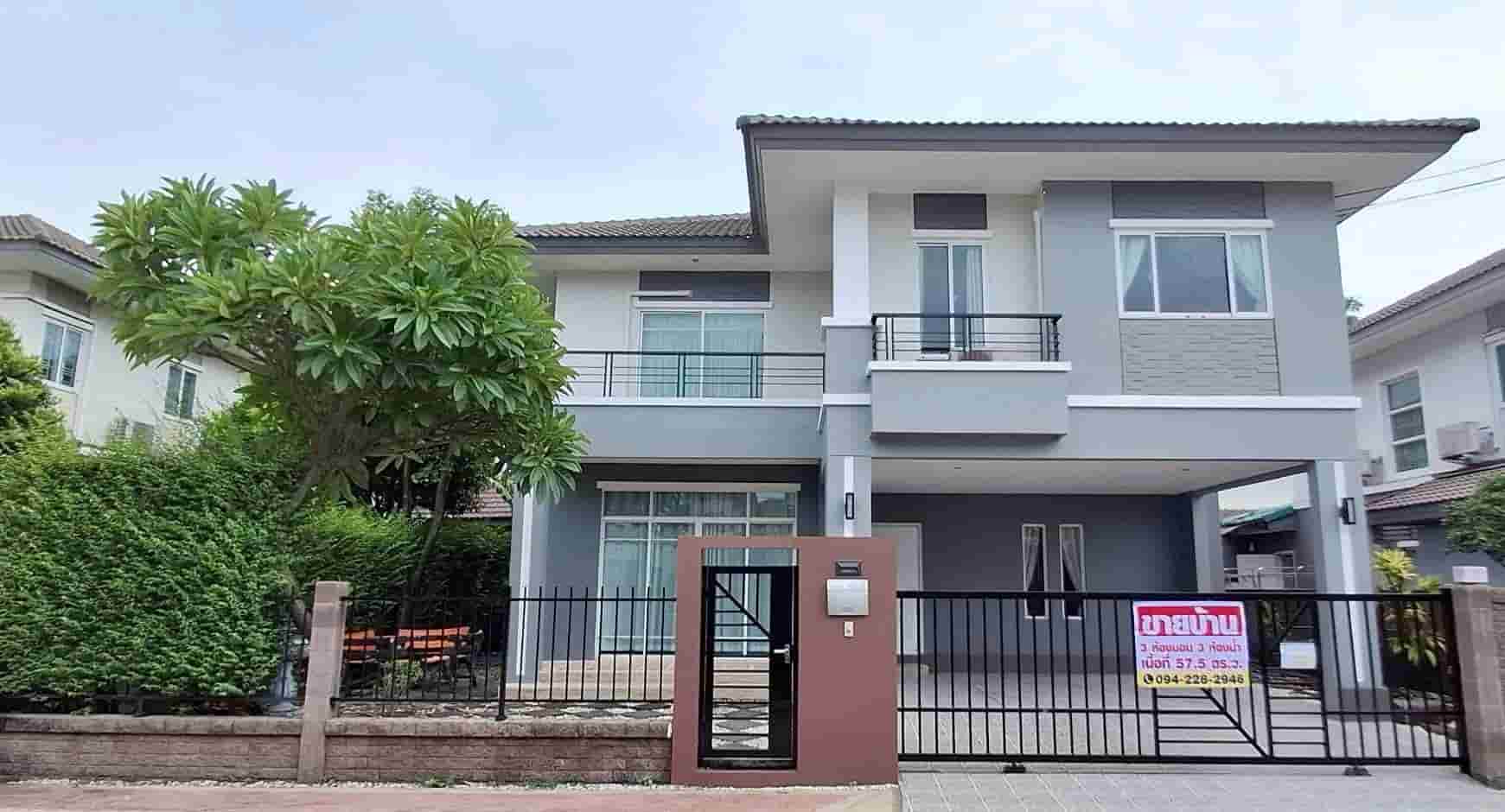 ขายถูกมาก!! บ้านเดี่ยว 2 ชั้น ม.เดอะแพลนท์ สรงประภา-ดอนเมือง​ ใกล้สนามบิน รถไฟฟ้า โรบินสันฯ
