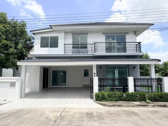 Sub1526 ขาย บ้าน เพอเฟคพาร์ค พระราม5 - บางใหญ่ ชั้นทั้งหมด 2 ชั้น 4690000 บาท
