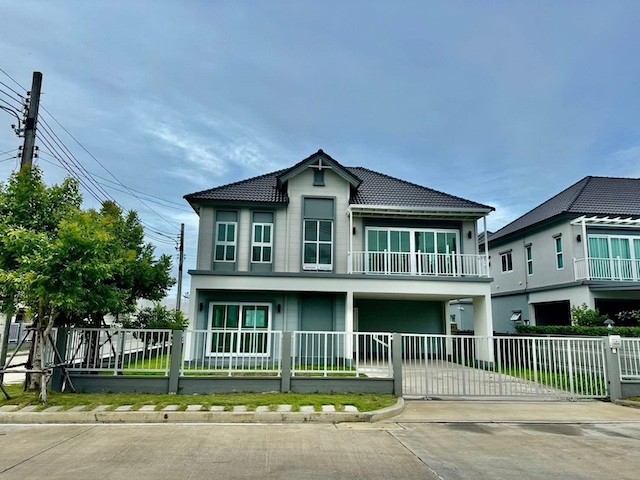 BH4200 ให้เช่าบ้านเดี่ยว Grand Sivarom Sukhumvit Bangpoo บ้านใหม่พร้อมเฟอร์นิเจอร์ครบ ใกล้สุขุมวิท บางปู สมุทรปราการ