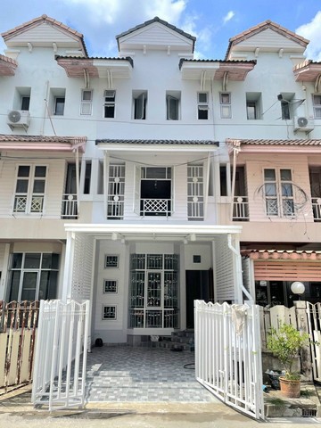 บ้านริมสวนดอกไม้ ดอนเมือง บ้านสวยพร้อมอยู่ รีโนเวทเรียบร้อย เหมือนได้บ้านมือหนึ่ง