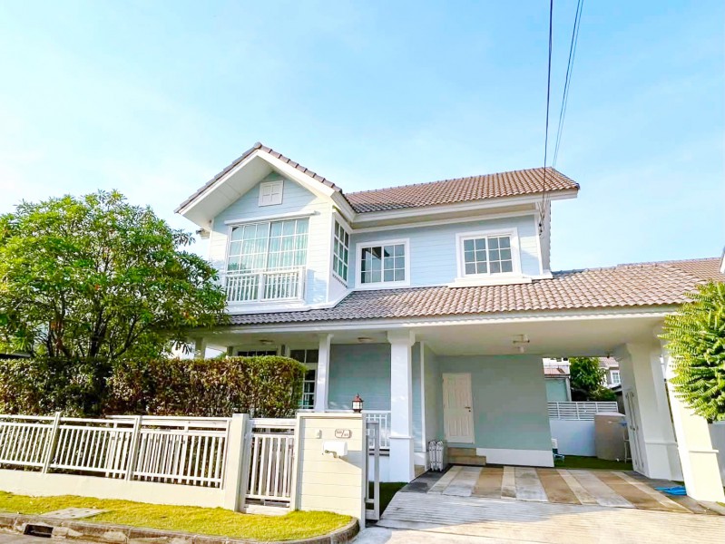 แฟชั่นไอส์แลนด์ 800 ม. รถไฟฟ้าสายสีชมพู วงแหวนรามอินทรา 3.0 กม คฤหาสน์ 2ชั้น 3นอน 3 น้ำ ซาฟารีเวิลด์ ถ.ปัญญาอินทรา