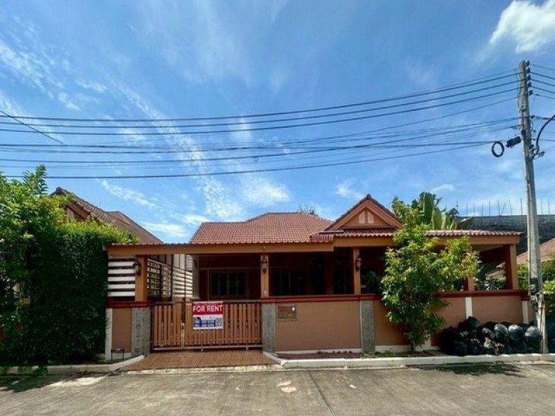 ให้เช่าบ้านเดี่ยวชั้นเดียว ศรีราชา 3 นอน ณฐาวดี 4 ใกล้มอเตอร์เวย์ TP-H2355
