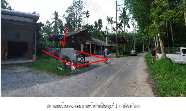 ขายที่ดินว่างเปล่า •ทุ่งโพธิ์ •จุฬาภรณ์ •นครศรีธรรมราช