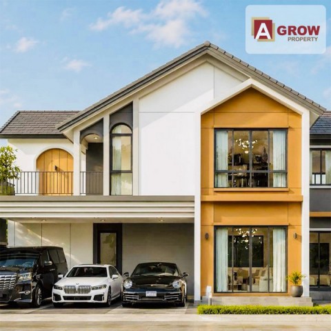 โครงการ เดอะคริสตัล บาย เพชรรัตน์ (แวซโฮส์ม) ซอยศาลาแดง-บ้านช่น บ้านสวยใหม่เอี่ยม ทำเลดี พื้นที่เยอะ พร้อมอยู่