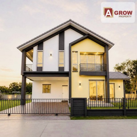 โครงการ เดอะคริสตัล บาย เพชรรัตน์ (Vaxjo) ซอยศาลาแดง-บ้านช่น บ้านสวยใหม่เอี่ยม ทำเลดี พื้นที่เยอะ พร้อมอยู่