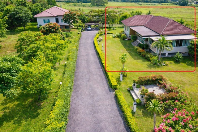 บ้านพักสไตล์รีสอร์ตในเขาใหญ่180 ตร.ม.ทองสมบูรณ์ 7 กม. แม็คโคร ปากช่อง 2นอน 2 น้ำ บรรยากาศ เงียบสงบ ร่มรื่น วิวภูเขา ทิวทัศน์ของภูเขา