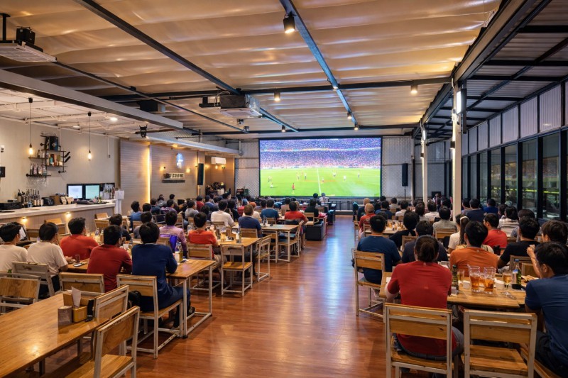 เซ้งกิจการร้านอาหาร พร้อมบาร์นั่งชิลสะพานมหาเจษฎา บางศรีเมือง MRTบางรักน้อยท่าอิฐ 2.88กม. โลตัส นอร์ธ ราชพฤกษ์ 1กม. 400ตร.ม.