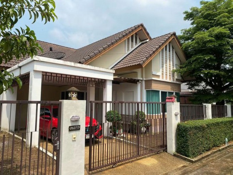 บ้านเช่าศรีราชา เซนสิริโฮม ชั้นเดียว เลี้ยงสัตว์ได้ ใกล้ ม.เกษตร TP-H2374