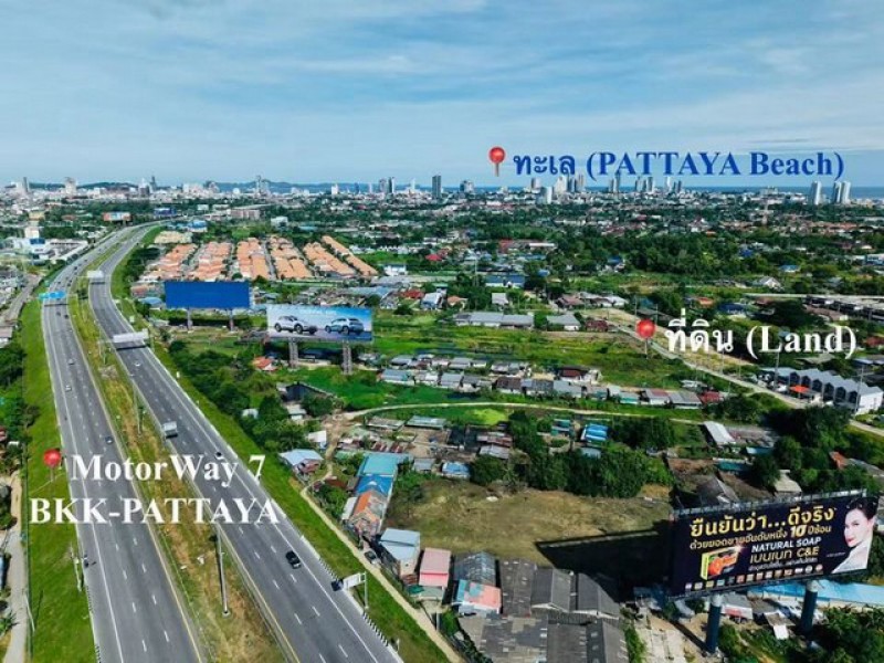 ที่ดินพัทยา หนองปรือ บางละมุง ชัยพรวิถี 14 ถมแล้ว พร้อมพัฒนา TP-L2372