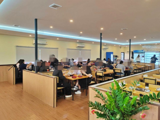 เซ้งพร้อมแบรนด์ ร้านชาบู ตลาดนัดเรือบิน บางปลา บางพลี สมุทรปราการ ที่จอดรถเยอะ
